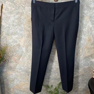 Tory Burch black slacks, pants, tailored stitching